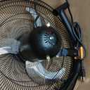 VEVOR 18 inch Wall Mount Fan Oscillating, 3-speed High Velocity Max. 4000 CFM Industrial Wall Fan for Indoor, Commercial, Residential, Warehouse, Greenhouse, Workshop, Basement, Black, ETL Listed