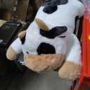 gnomantic Cow Weighted Stuffed Animals - 28 Inch 5.0 Pounds Weighted Plushies Cow Stuffed Animals - Large Plush Pillow - Cute Plush Toys Gifts for Kids & Adults (28" 5.0 lbs)
