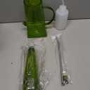 Goowin Indoor Plants Watering Can - Long Spout 47 oz with Bonus 16 oz Spray Bottle & 8.5 oz Squeeze Bottle, Green