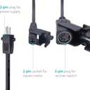 Okin Model JLDQ-18 & JLDQ.18.134.329Z09 Power Recliner Motor, Lift Chair Electric Reclining Couch Actuator Replacement Part for JLDQ.18.134.329Z, JLDQ.18.134.329D