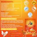 2 x Probiotic + Electrolyte Powder for Chickens, Natural Hydration & Gut Support, Helps Digestive Health, Egg Production, Best By: 2025/12/19