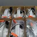 12 Pack 5/6 Inch LED Can Lights with Night Light, Metal 5CCT Retrofit Recessed Lighting Selectable 2700K-6000K Dimmable, 12W=75W, 1200LM Downlight with Metal Smooth Trim - ETL and Energy Star (5CCT+NT-WH)