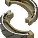 EBC Brakes 304G Water Grooved Brake Shoe, Silver, One-Size