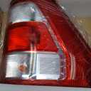 Nakuuly Tail Light Assembly Compatible With 2021 2022 2023 2024 Ford F150 F-150 XL Left Driver Side Taillight Brake Lamps with Bulb and Harness Replace ML3Z-13405-E