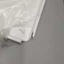 18 x 26 Inch Plastic Tray White