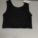 Trans Chest Binder Transgender FTM Cosplay Breathable Half Breast Binder Tank Top (Small, Black)