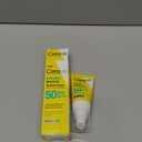 CeraVe Invisible Mineral Sunscreen SPF 50, Face Sunscreen for Sensitive Skin With Zinc Oxide & Titanium Dioxide, Vitamin E + Niacinamide + Ceramides, Oil Free, Travel Size 1.62 oz