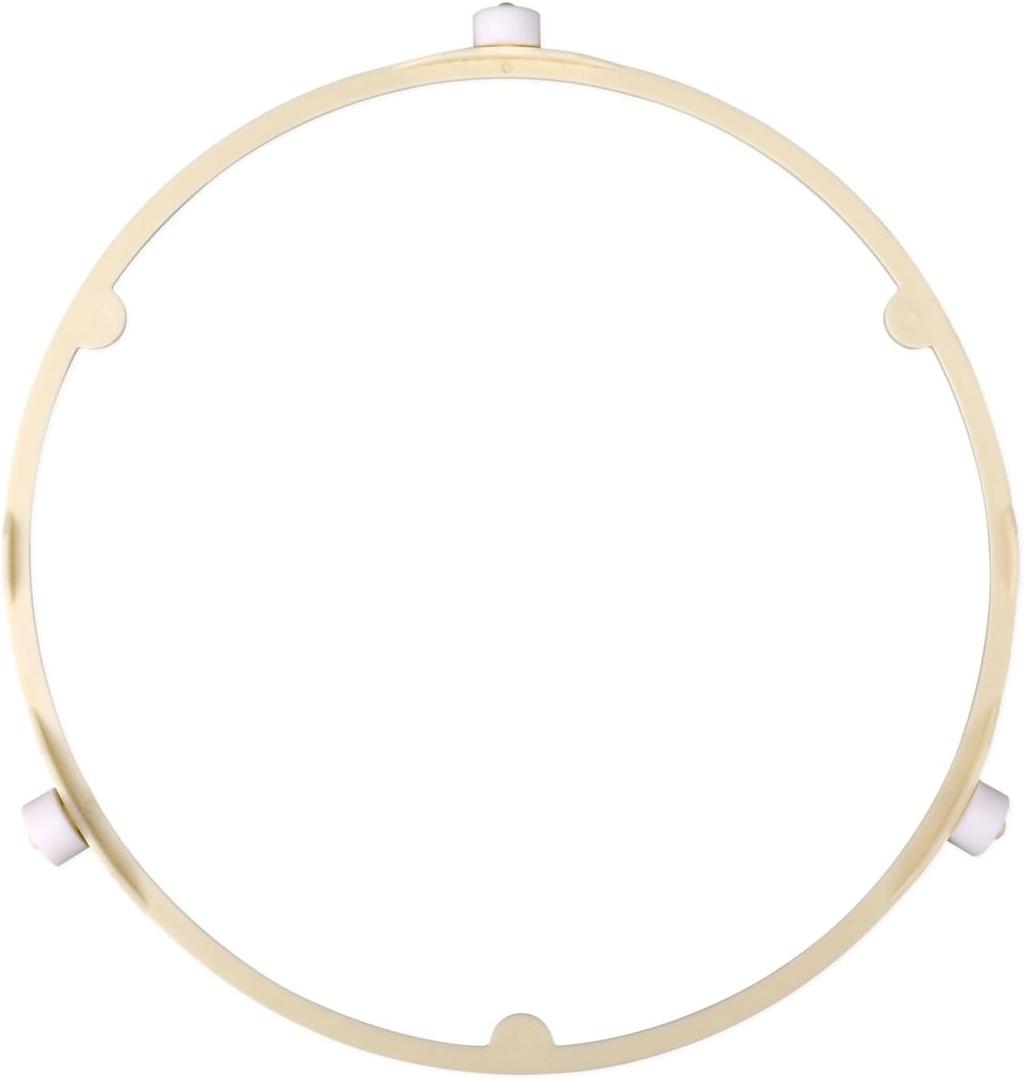 21.5cm/8.5in Microwave Turntable Support Ring,Microwave Roller Rotating Wheel Ring Glass Plate Tray Holder Spinner Accessories Replacement Parts Compatible with GE Samsung Frigidaire WB06X10625