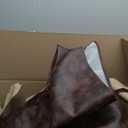 iCOVER Outdoor Pool Table Cover Waterproof Heavy Duty Leatherette Covers for Billiard Tables 8 Feet Brown