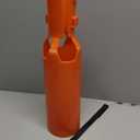 Leaf Blower Air Booster, Upgraded Leaf Blower Extension Booster Attachment, Airflow Amplifier Instantly Boosts Airflow, for Circular Nozzle Diameter of 2-4 inches, Orange