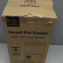 PAPIFEED 7L Automatic Cat Feeder for 2 Cats  2.4G WiFi Timed Auto Feeder with APP Control, Cat Food Dispenser with Alexa for Multiple Cats, Detachable for Easy Clean, 110 Meals Per Day  Black