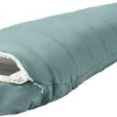 Retrospec Dream Mummy Sleeping Bag - 5, 15, & 30F Cold Weather Camping & Travel Essential Gear with Water - Resistant Shell & Synthetic Fill - Zippered Pocket & Stuff Sack, 15f Regular