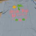 Girl's Trip for Women Shirt Girls Trip Vacation Summer Novelty Travel Shirt Unisex Short Sleeve T-Shirt, Size L