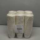 Stockroom Plus 200-Pack Paper Ice Cream Cups - Bulk 8 oz - Disposable Ice Cream Bowls Bulk or Parties - White Ice Cream Cups Disposable