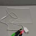 LED Drawing Board for Kids, Light Up LED Drawing Board with Colors, Magic Drawing Tablet with 2 Triangular Stand 7 Colored Pens Christmas & Birthday Gifts for Girls Boys(11.8X9.85in)