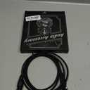 XLR Cables 6.6ft 1 Pack, Professional Gold-Plated Rean Connectors from Neutrik, Kevlar-Reinforced Nylon Braided Microphone Cable, Mic Cable, Durable Shielded and Balanced XLR Male to Female Cord