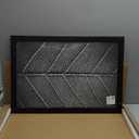 Americanflat 16x24 Poster Frame with Polished Plexiglass - Black Picture Frame - Wide Photo Frames Made of Engineered Wood for Vertical or Horizontal Wall Display - Epic Collection - Black