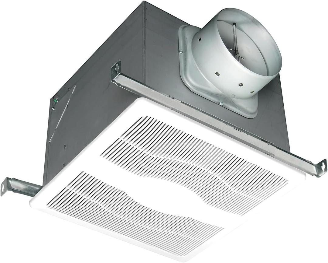 Air King AK150LS Energy Star Deluxe Quiet Series Bath Fan, Medium, 
Product Dimensions	14.5"D x 14.5"W x 10.38"H
