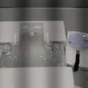 Hansong Vanity Mirror with Lights Lighted Makeup Mirror with 9 LED Bulbs Plug in Light Up Makeup Mirror with Lights 360 Rotation with 10x Magnifying Mirror Tabletop (White)