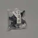 Self-Locking Gate Latch Heavy Duty Post Mount Automatic Gravity Lever Wood/PVC Fence Gate Lock with Fasteners Hardware,for Secure Pool |Yard | Garden, Steel,Black