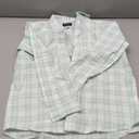 The Children's Place Boys Long Sleeve Button Down Shirts (Large, Mint Cream)