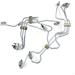 Fuel Injector Lines Kit Compatible with 1998.52002 24V 5.9L Cummins Engines w/ VP44 Pump 3943765 3943773 3943767 3943771 3943775 3943769