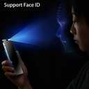 2 Pack 360 Degree Anti-glare Privacy Tempered Glass for iPhone 16 Pro Max Anti-Spy 4 Directions 4 Sides Matte Screen Protector Film 6.9 inch