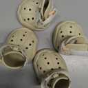 Dog Shoes, Dog Sandals for Hot Pavement, Non-Slip Waterproof Dog Booties for Winter Snowy Day and Summer, Adjustable Straps Easy-Clean Beach Outdoor Pet Boots Rugged Sole-4 Pcs Beige (Size 6:2.56''x1.97'') (L*W))