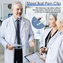 10 x Gel Pens, 7pcs 0.5mm Quick Dry Black Ink Fine Point Smooth Writing Pens, Cute Teacher Work Desk Accessories Office School Supplies Gifts for Men Women Student Nurse, Valentines Day Gifts for Kids (Multicolor & 7 Morandi)