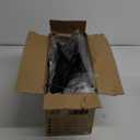 Over The Door Pantry Organizer, Pantry Storage and Organization, 6-Tier Adjustable Hanging Baskets, Metal Wall Mount Spice Rack Seasoning Shelves for Home & Kitchen, Laundry Bathroom - Black