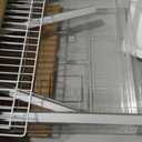 20.5 inch Small Bird Cage, Parrot Cage, Portable Bird Carrier, Travel Carrier Cage for Home, Outing, Pet Clinic, Temporary Placement, for Small Medium Birds(White)