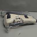 Adoryoung Monogram Personalized Initial Canvas Tote Bags for Women, Double-sided Embroidery Monogrammed Tote Bags Gifts for Women, Canvas Beach Bag (O)