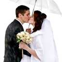 Saintrygo 20 Pack Wedding Umbrellas with J Hook Handle Windproof Stick Umbrellas Large Bubble Umbrella for Adults Kids Rain (Clear)