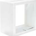 SietDESEO White Card Box for Party with Clear Window Large Gift Card Box Holder for Wedding Reception Birthday Graduation Baby Shower Raffle Ticket Box