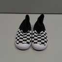 MORENDL Toddler Sock Shoes Baby Walking Shoes Infant Slippers Boys & Girls Non-Slip Sneakers Black Plaid Size 140