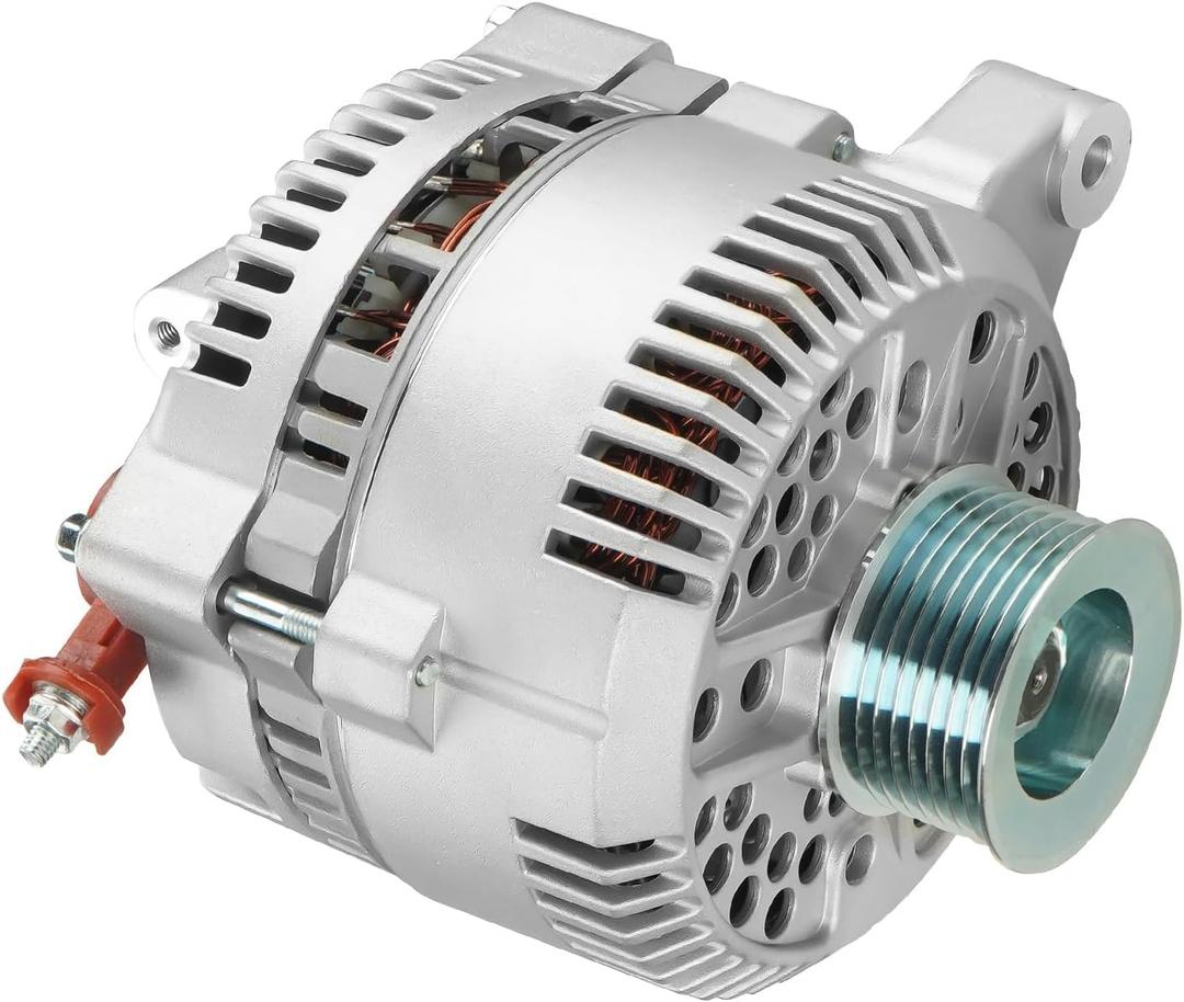 New Alternator Fit for Ford E-Series Vans 1997-2001,Fit for Expedition 4.6L 5.4L1997-2001,Fit for F150 4.6L 5.4L 1997-2001,F250 1997-1999, Fit for Lincoln Navigator 5.4L 1998-1999