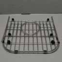 Sink Protectors for Kitchen Sink, Sink Grate Grid for Bottom of Sink, Metal Sink Rack, Bottom Basin Rack, Stainless Steel, 28" x 15"