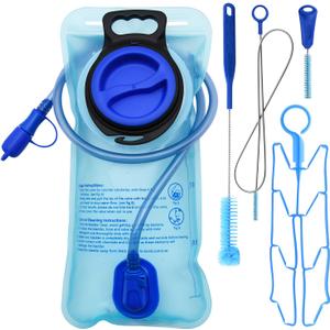 Mdvora 2L Hydration Bladder Cleaning Kit, Large Opening Water Bladder for Cycling Hiking Camping