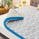 IFNOW 3 Inch Memory Foam Mattress Topper King, Extra Firm, Cooling & Gel, Pressure Relief, Double-Sided Memory & Supportive Foam