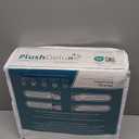 PlushDeluxe Premium Bamboo Mattress Protector  King Size, Waterproof, & Ultra Soft Breathable Noiseless Washable Bed Mattress Cover for Comfort & Protection - White