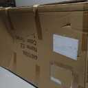 Golf Cart Foldable Windshield 3/16" (5MM) Thicken Only Fits 1995-2013 EZGO TXT & Medalist, Fits 3/4" Struts Rail Windscreen Glass Replacement Shatterproof & Anti-UV Included Mounting Hardware (Tinted)