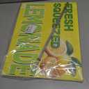 3 Pcs Lemonade Sign,12" x 16'' Fresh Squeezed Lemonade Yard Lawn Sign with Steel Stakes Double Sided Lemonade Stand Birthday Party Decorations for Lemonade Stand Supplies Store Home Outdoor