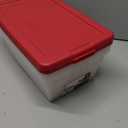 Sterilite 6 qt. Storage Boxes, Clear Plastic Containers with Lid, Set of 4