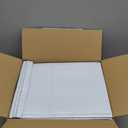 Quality Park Bubble Mailers, 8.5 x 11 Shipping Envelopes, Water Resistant White Poly Padded Envelopes, Redi-Strip Peel Off Closure, 25/Box (QUA85859)