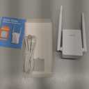 2025 Fastest WiFi Extender Signal Booster - Coverage Up to 9999 sq. ft, Easy Setup, Long Range WiFi Extender, Ethernet Port & Access Point, and Stable Internet Performance with 60+ Devices