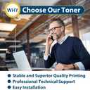 APRONE 141A Black Toner Cartridges 2 Pack (with Chip) Compatible for HP 141A W1410A 141X Toner Cartridge for M110w MFP M139w M140w Printer