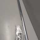 Ivilon Window Curtain Rod Decorative End Cap Design, 1 Inch Rod, 28 to 48 Inch. Chrome