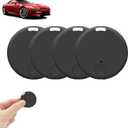 Safe Sync GPS Tracker, Safesync GPS Tracker, Real-Time Location Tracker with Magnetic Case, GPS Anti-Lost Tracker, for Vehicles, Cars, Trucks (4Black)