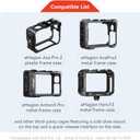 Xplorer Grip Kit Bundle(Camera Grip&Cage&Quicke Release Mount) for Insta360 Ace Pro 2/Ace Pro/Ace Extended Holder Mount with Adjustable Shutter Button (Model Bundling 2)