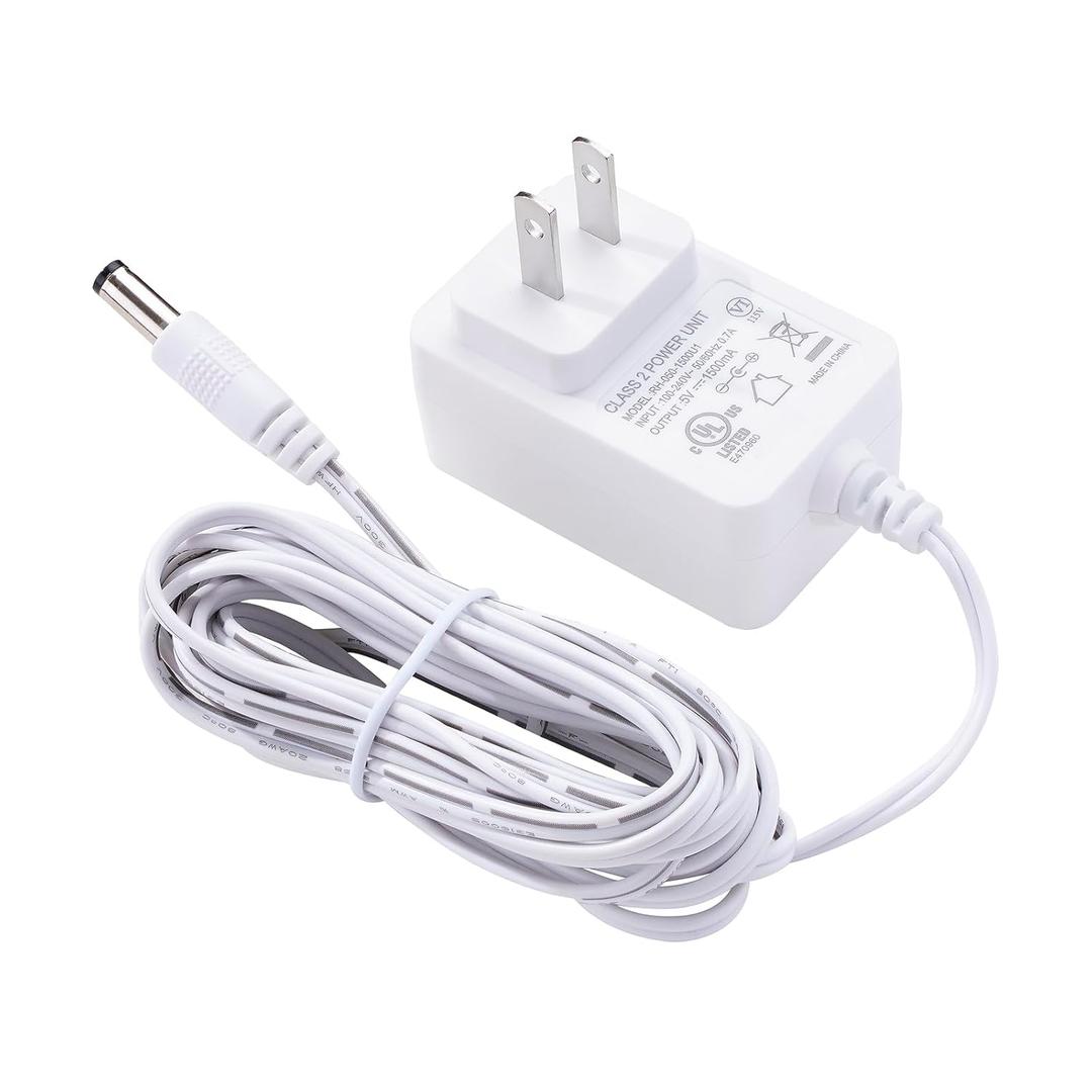 5V Cord for Baby Swing Compatible with Graco,Munchkin,Kmaier,Jool,Latex,Babybond,Bellababy,Ezebaby,Napei,Gopanda,Ixdregan Swing,Wall AC Power Adapter Replacement for SSA-5WVI-05